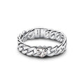 Pandora Timeless Bague Maille Cubaine Cœur 194386C01