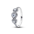 Pandora Timeless Bague Trilogie Cœur Halo 194413C01