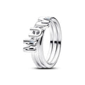 Pandora Moments Bague Séparable Lettres MUM 194458C01