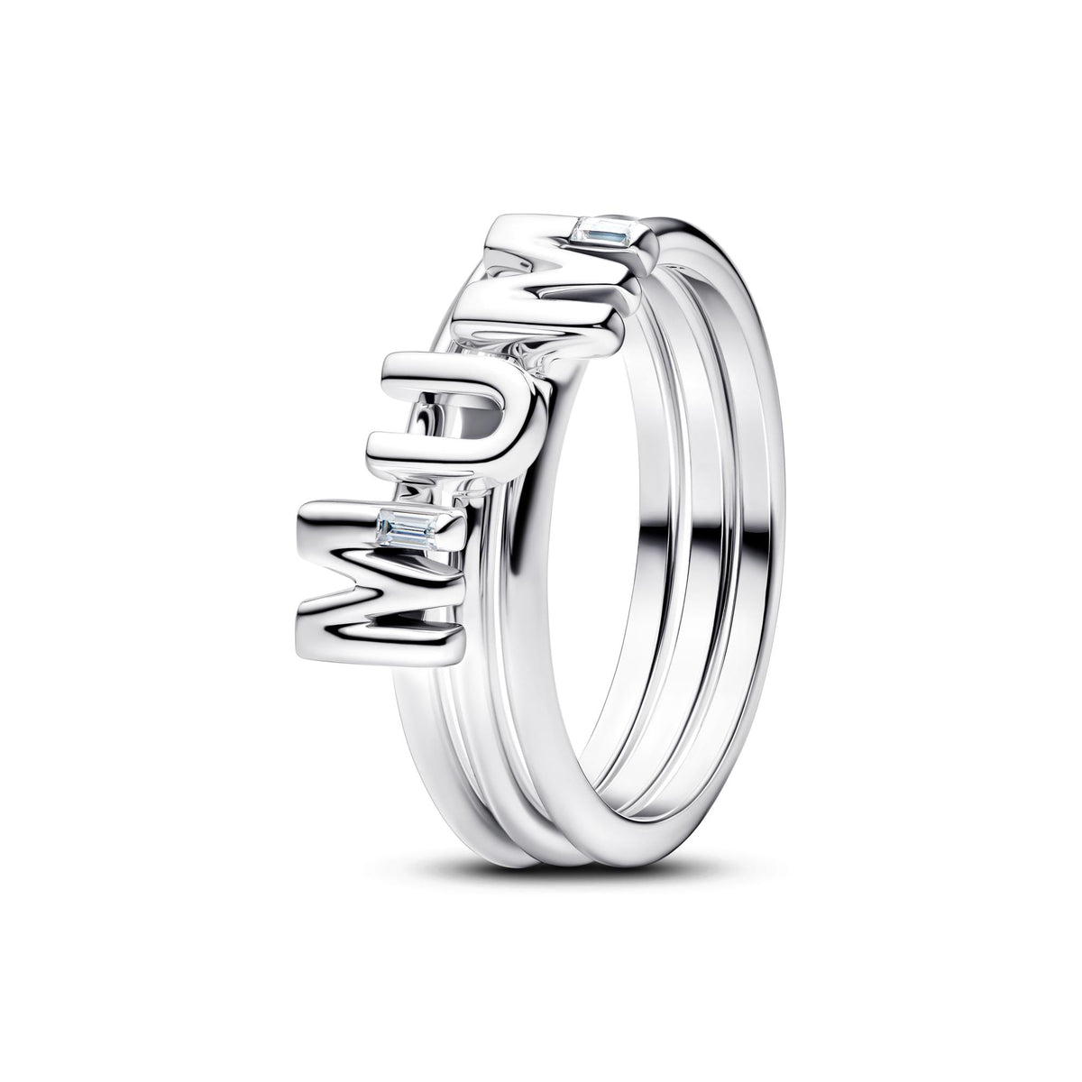 Pandora Moments Bague Séparable Lettres MUM 194458C01