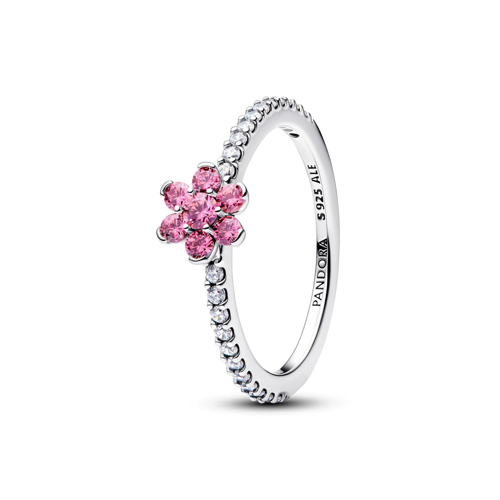 Pandora Timeless Bague Fleur Rose Scintillante 194499C02