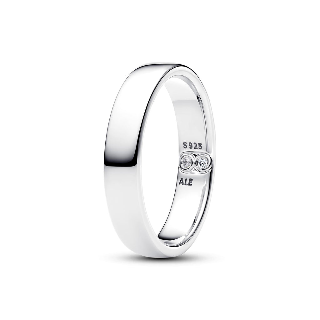 Pandora Moments Bague Anneau Classique Gravable 194776C01