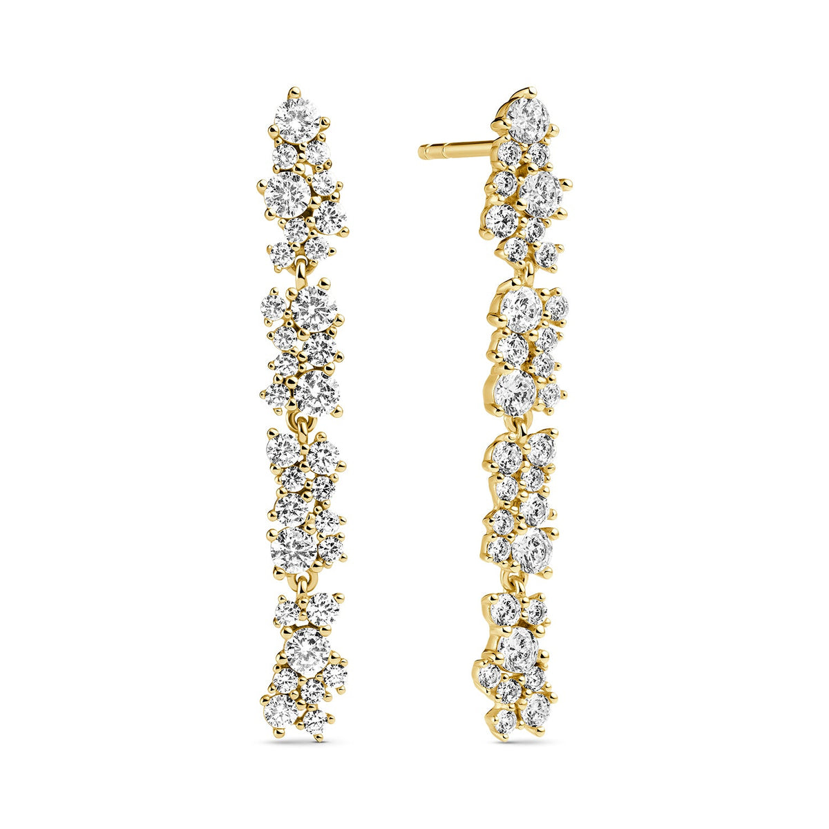 Sif Jakobs Boucles d'oreilles Cristallo SJ-E2495-CZ-YG