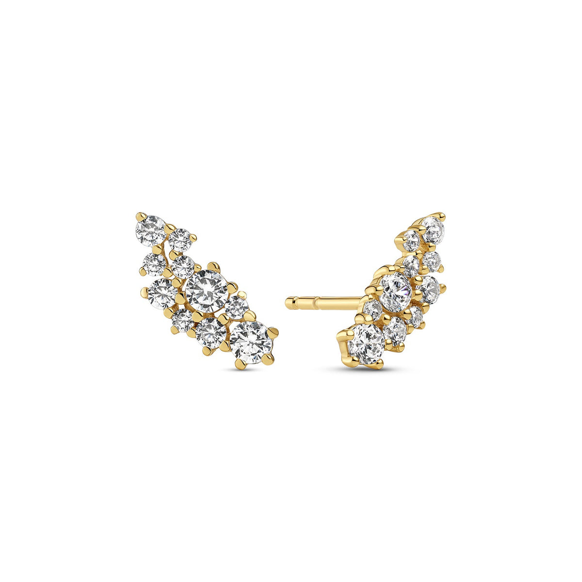 Sif Jakobs Boucles d'oreilles Cristallo SJ-E2497-CZ-YG