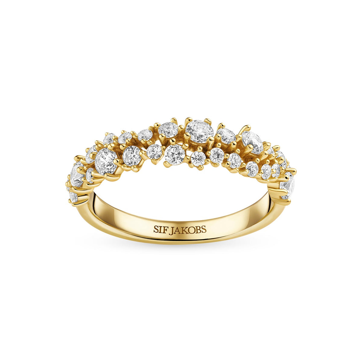 Sif Jakobs Bague Cristallo SJ-R2493-CZ-YG