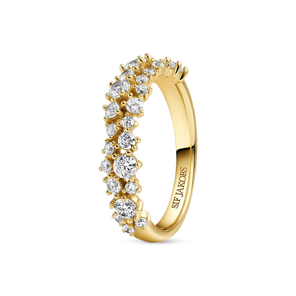 Sif Jakobs Bague Cristallo SJ-R2493-CZ-YG