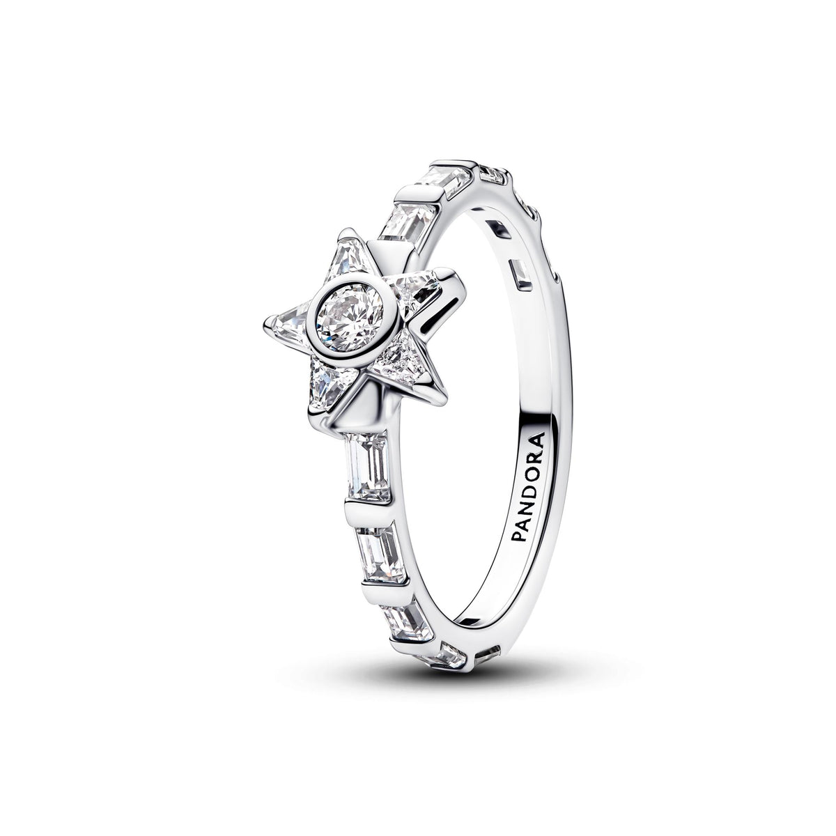 Pandora Timeless Bague Stella Baguettes Scintillante 195072C01