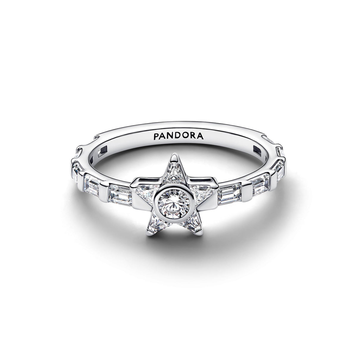Pandora Timeless Bague Stella Baguettes Scintillante 195072C01