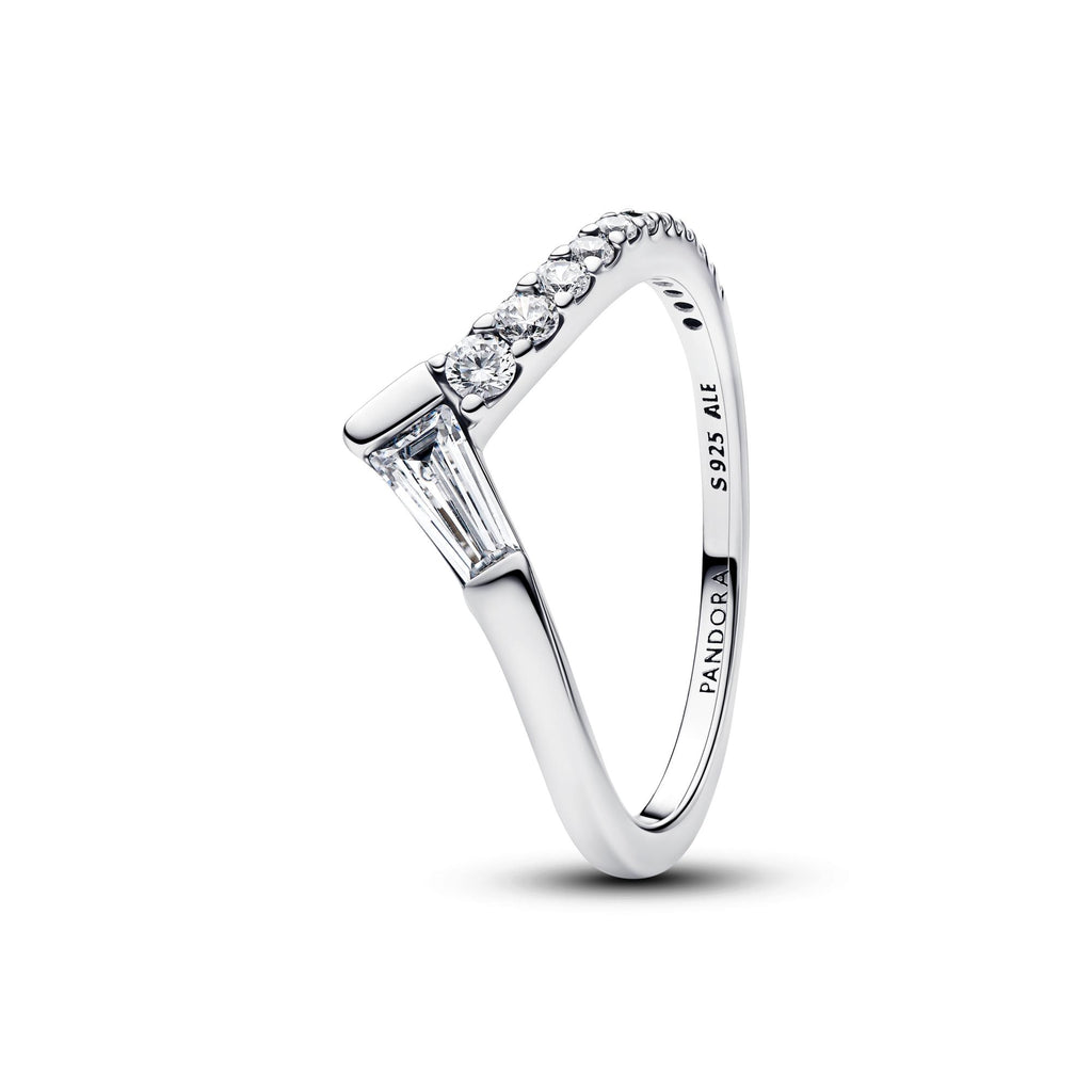 Pandora Timeless Bague Anneau Pavé Diadème Baguettes 195085C01