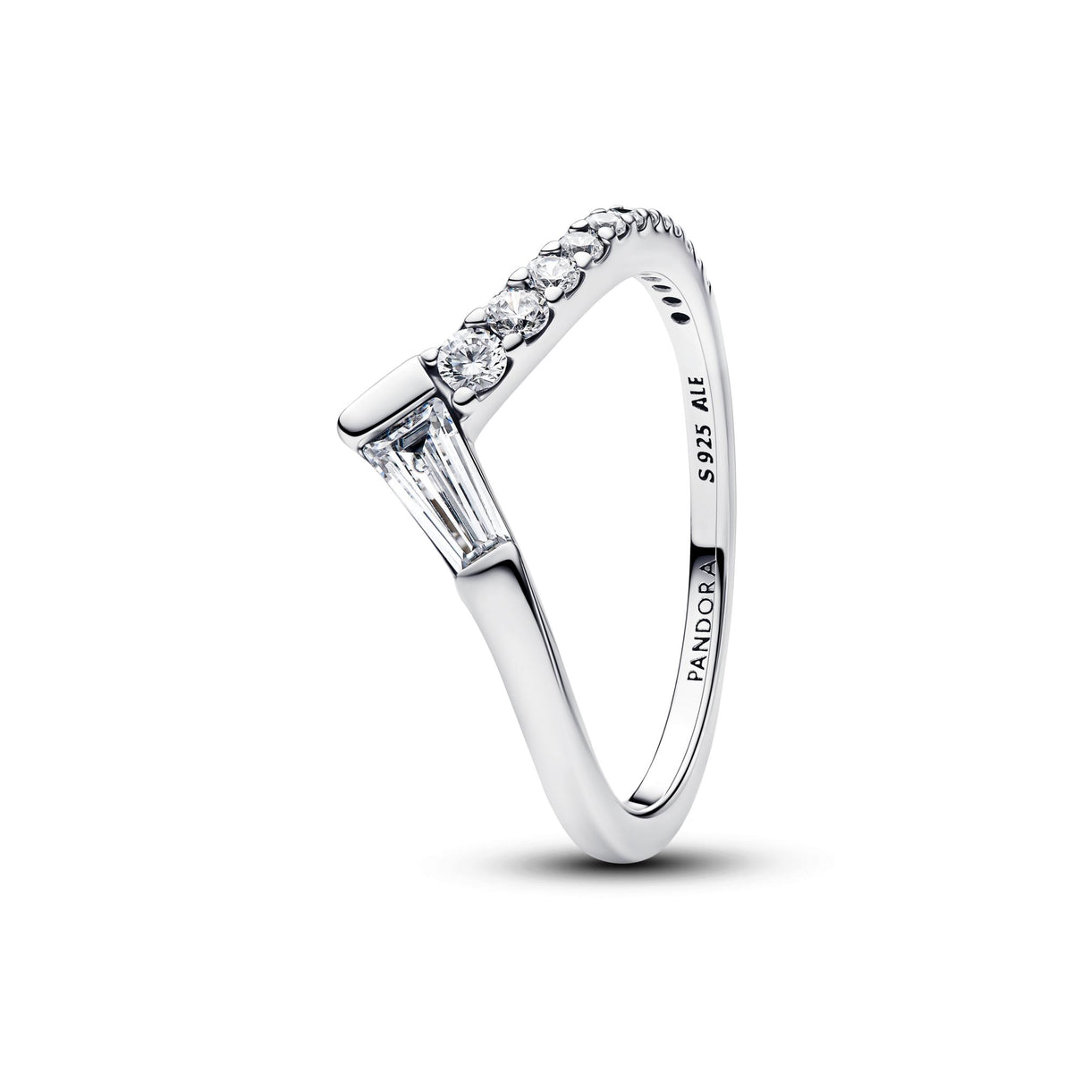 Pandora Timeless Bague Anneau Pavé Diadème Baguettes 195085C01