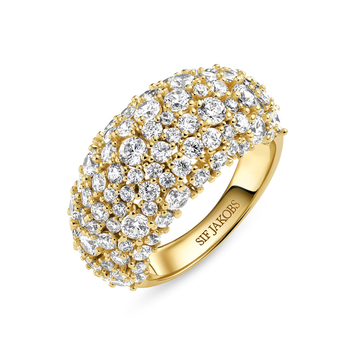 Sif Jakobs Bague Cristallo SJ-R2496-CZ-YG