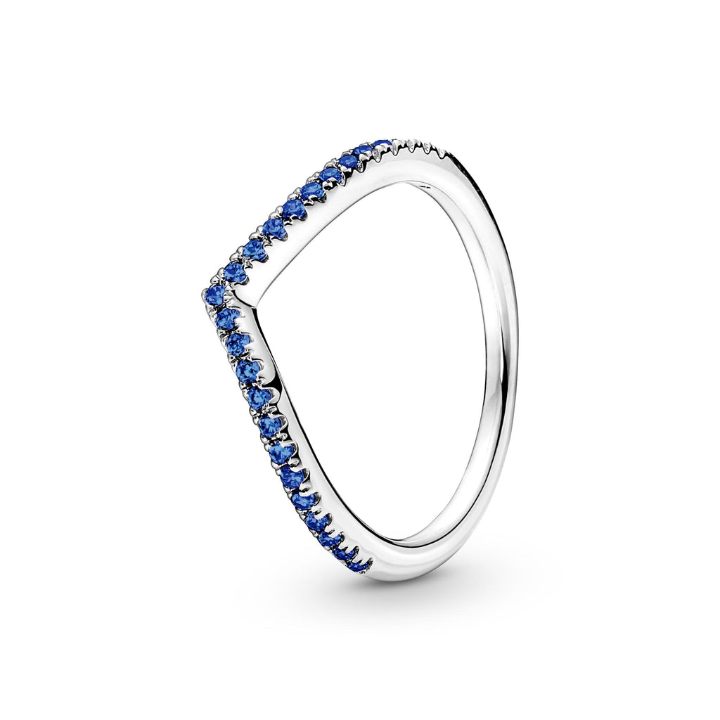 Pandora Timeless Bague Bleue Scintillante Vœu 196316C02