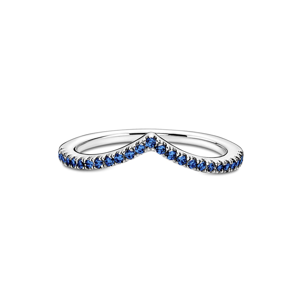 Pandora Timeless Bague Bleue Scintillante Vœu 196316C02