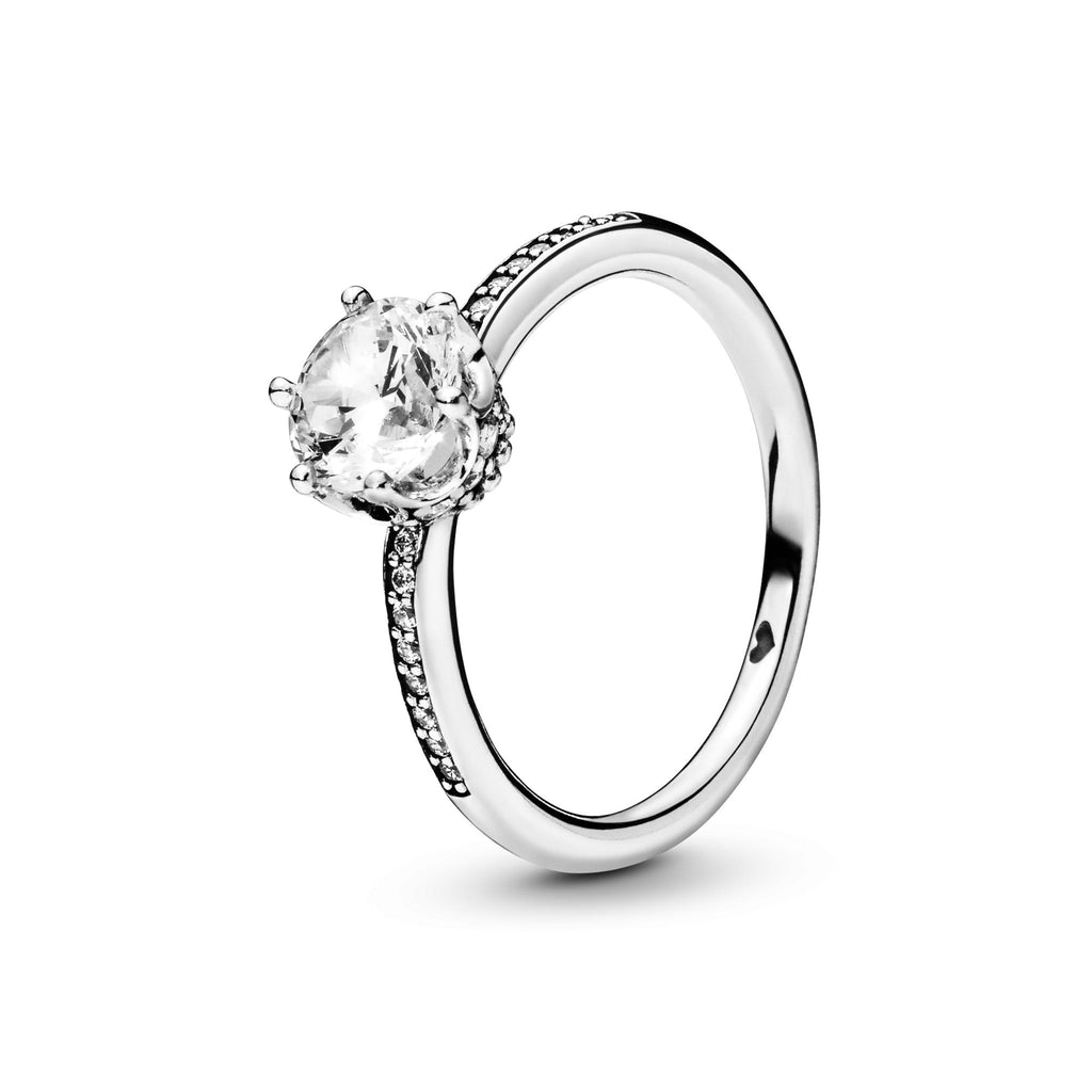 Pandora Moments Bague Couronne Etincelante Incolore 198289CZ