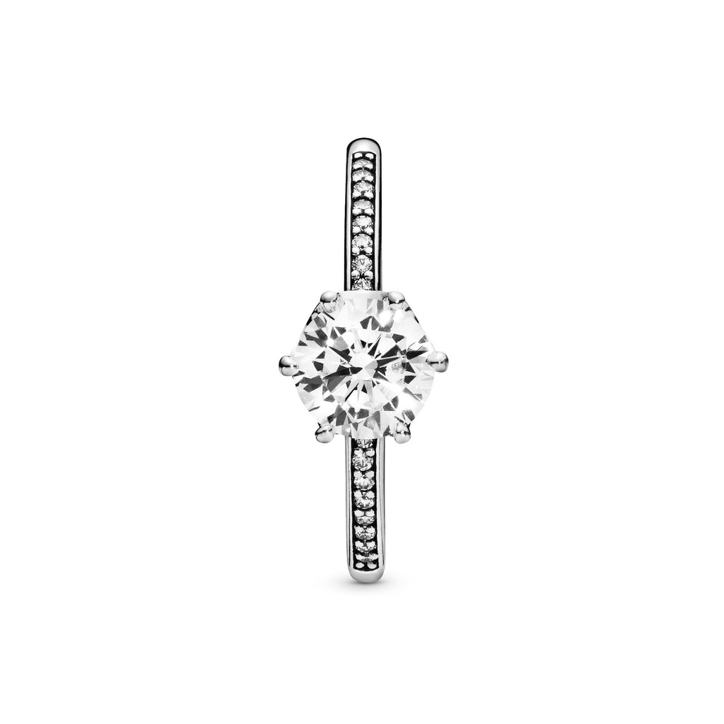 Pandora Moments Bague Couronne Etincelante Incolore 198289CZ
