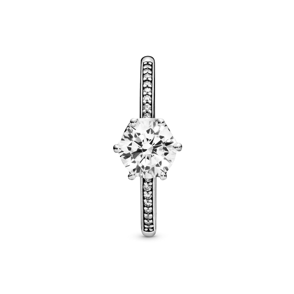 Pandora Moments Bague Couronne Etincelante Incolore 198289CZ