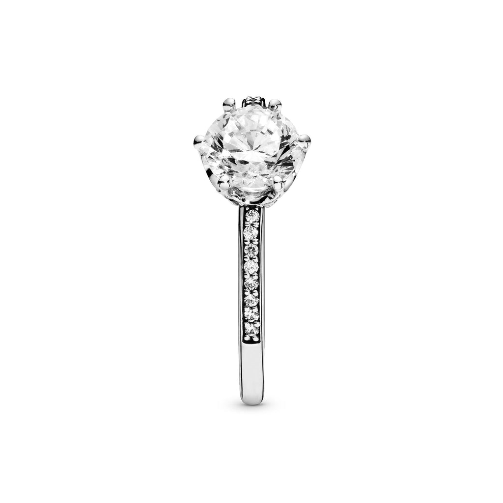 Pandora Moments Bague Couronne Etincelante Incolore 198289CZ