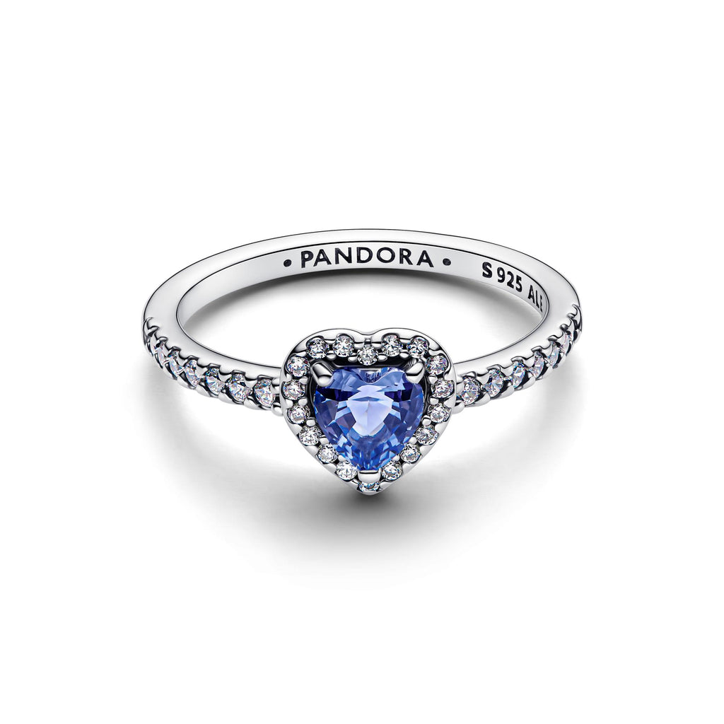 Pandora Timeless Bague Cœur Surélevé Scintillant 198421C05