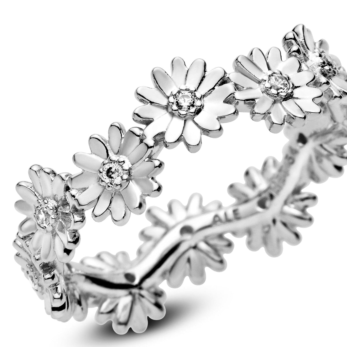 Pandora Moments Bague Couronne Marguerite Scintillante 198799C01