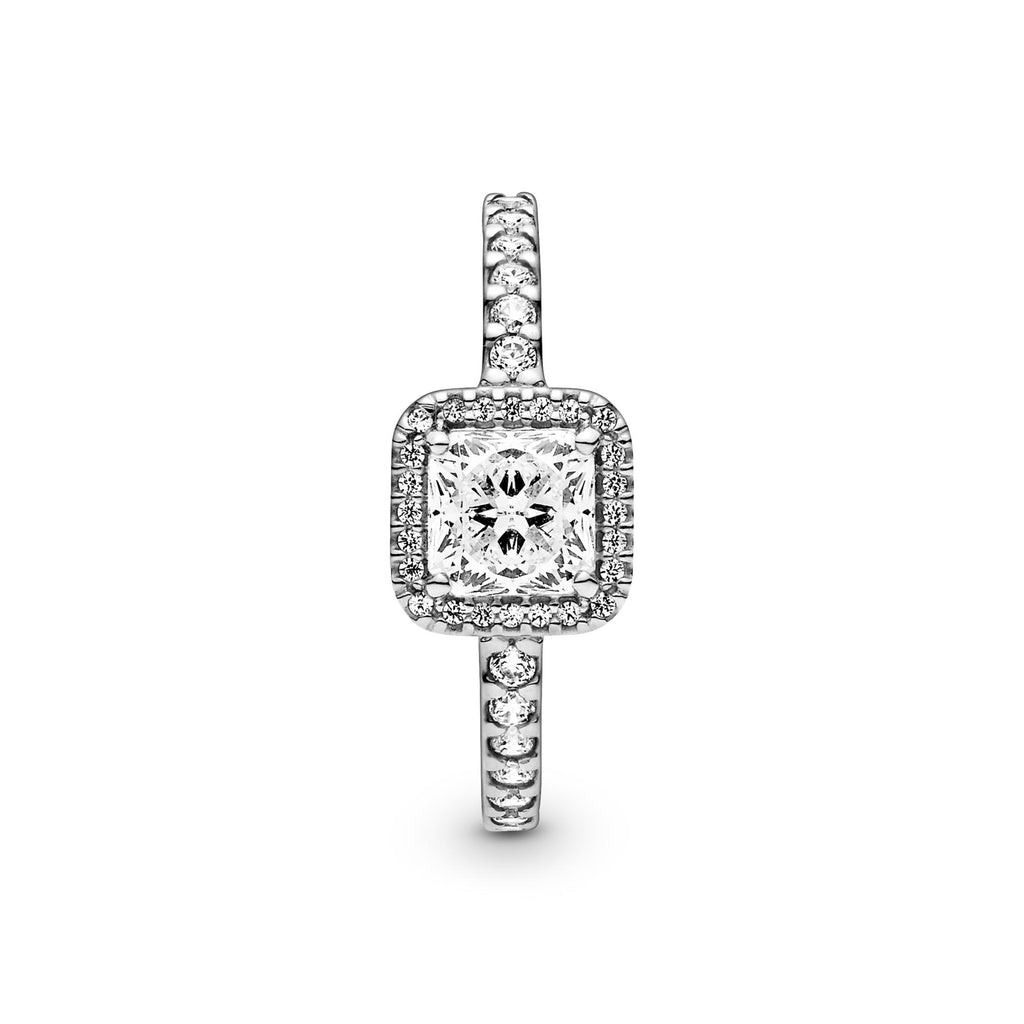 Pandora Timeless Bague Halo Carré Scintillant 198863C01