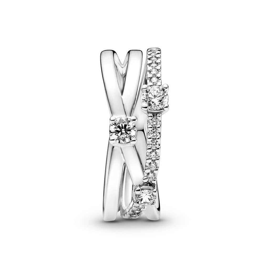 Pandora Timeless Anneau Triple Scintillant 199400C01