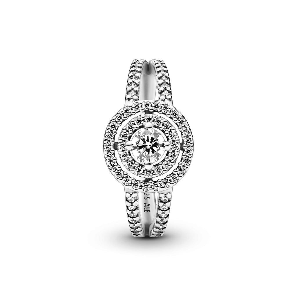 Pandora Timeless Bague Halo Double Scintillante 199408C01