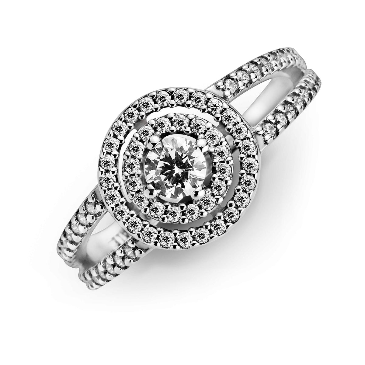 Pandora Timeless Bague Halo Double Scintillante 199408C01