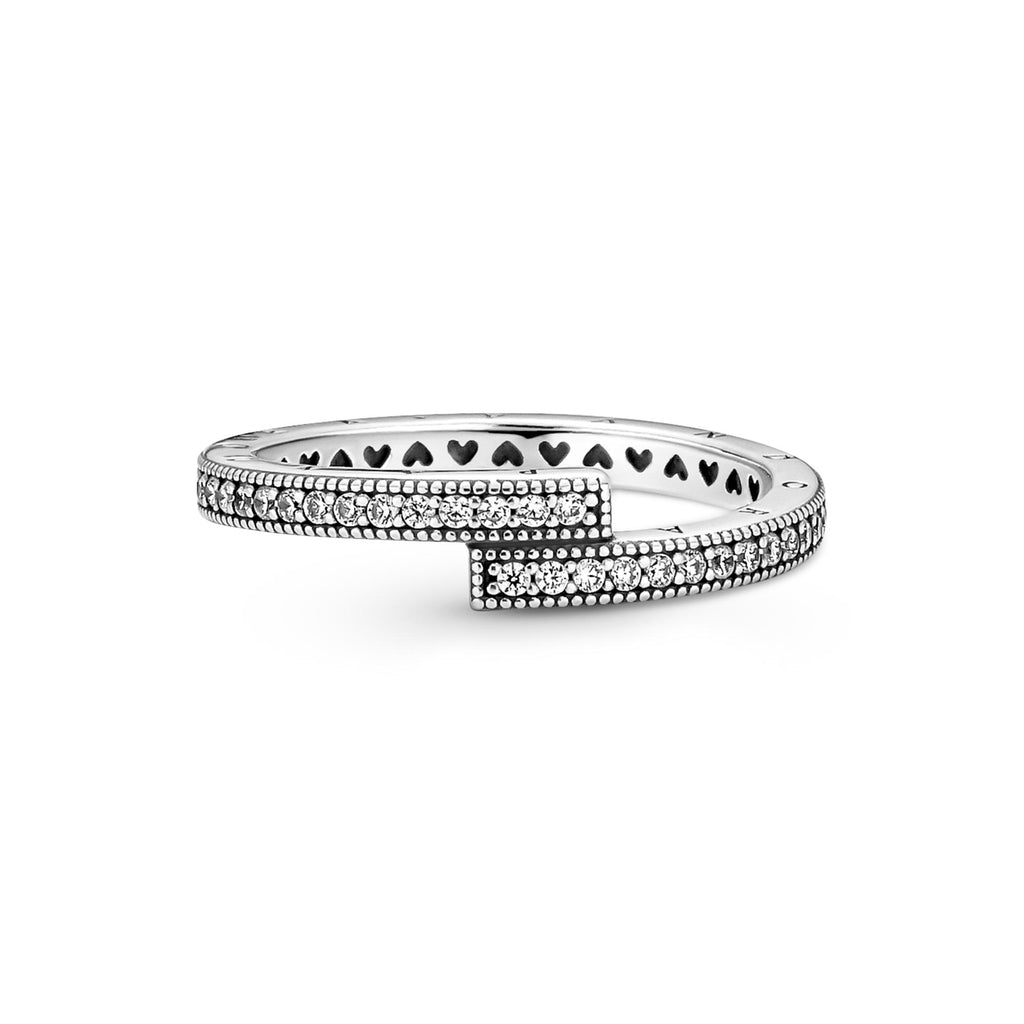 Pandora Signature Bague Chevauchante Scintillante 199491C01