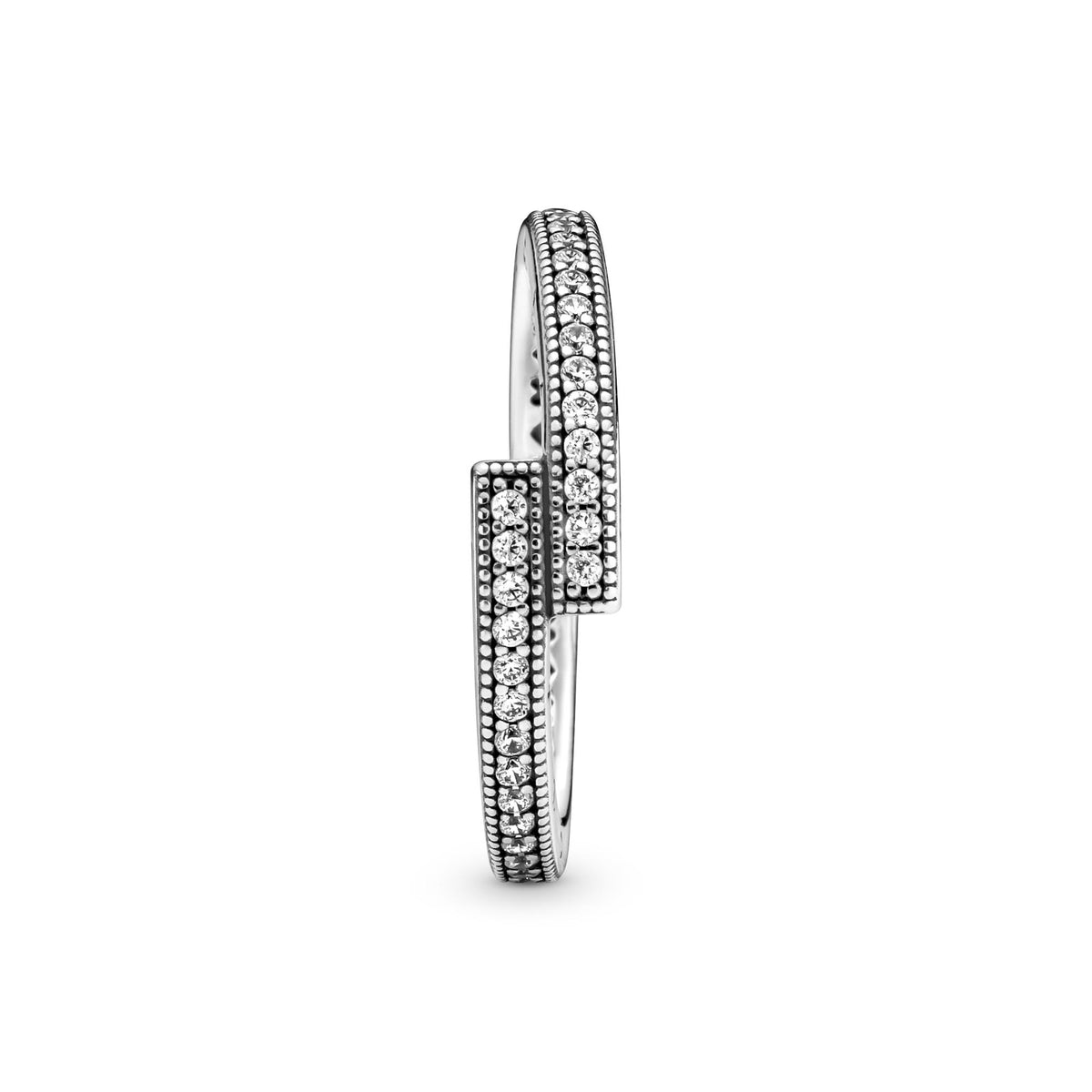 Pandora Signature Bague Chevauchante Scintillante 199491C01