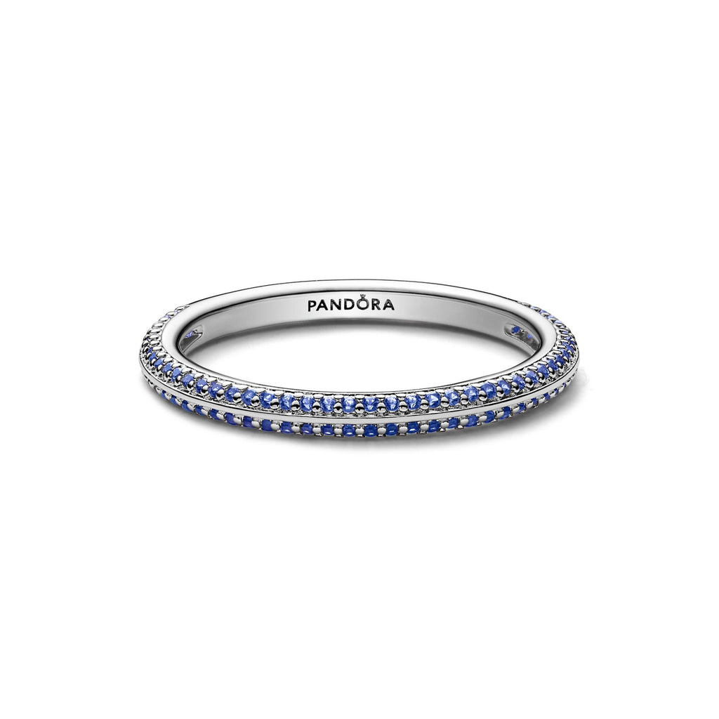 Pandora ME Bague Pavée Bleue 199679C03