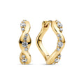 Sif Jakobs Boucles d'oreilles Ellera Waves SJ-E2762-CZ-YG