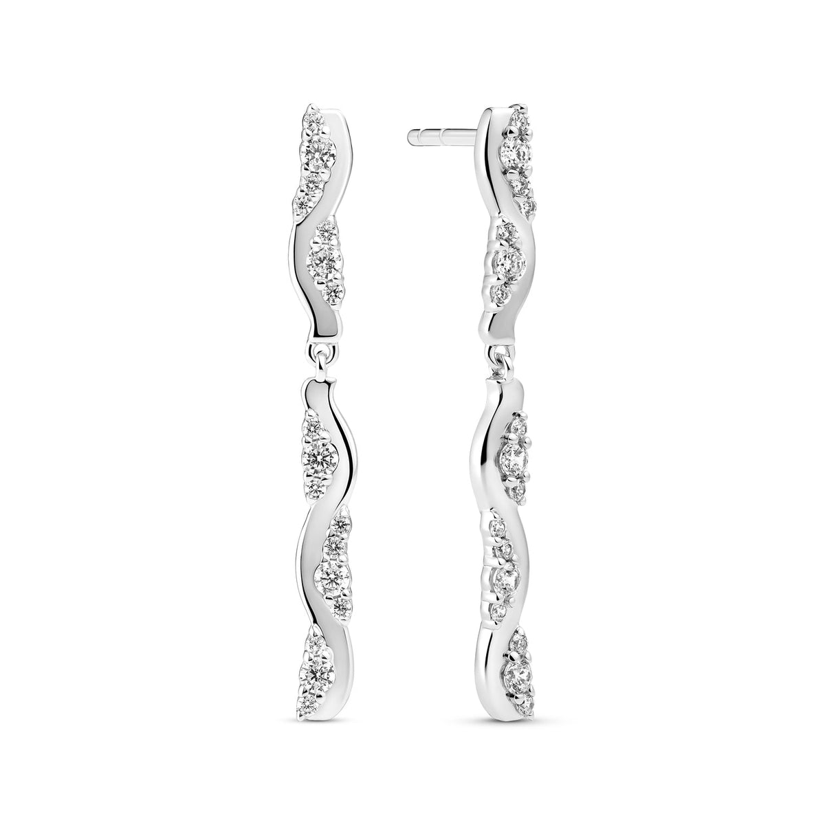 Sif Jakobs Boucles d'oreilles Ellera Waves SJ-E2764-CZ