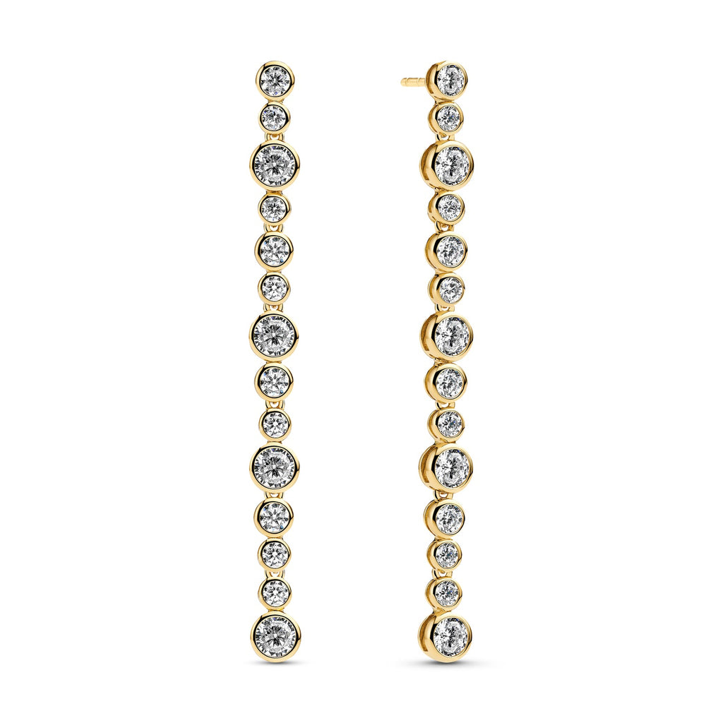 Sif Jakobs Boucles d'oreilles Sardinien & Sasso SJ-E2771-CZ-YG