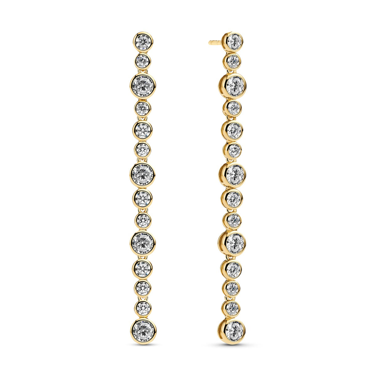Sif Jakobs Boucles d'oreilles Sardinien & Sasso SJ-E2771-CZ-YG