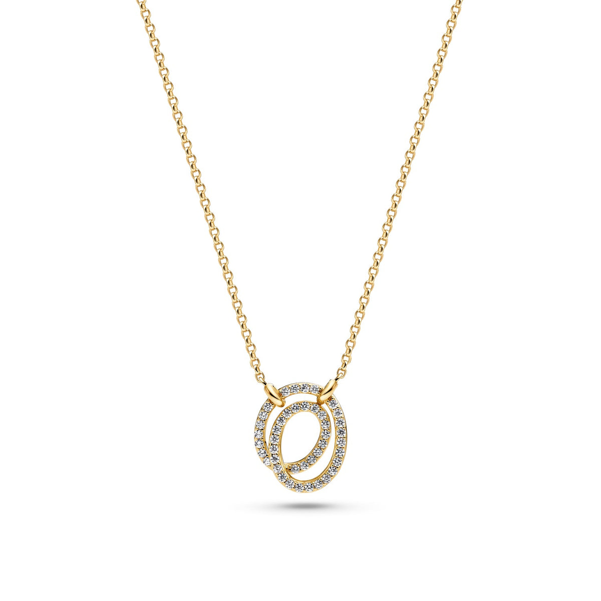 Sif Jakobs Collier Spirale SJ-N2577-CZ-YG