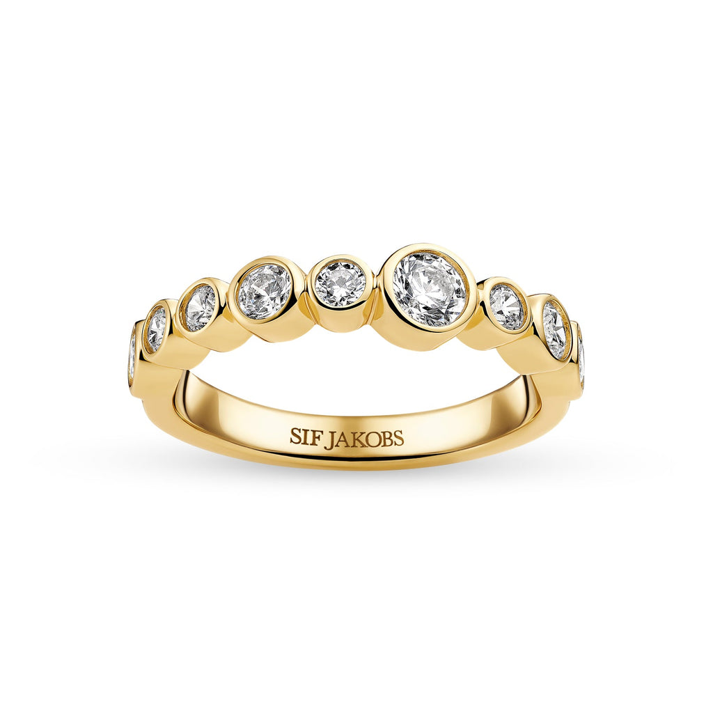 Sif Jakobs Bague Sardinien & Sasso SJ-R2770-CZ-YG