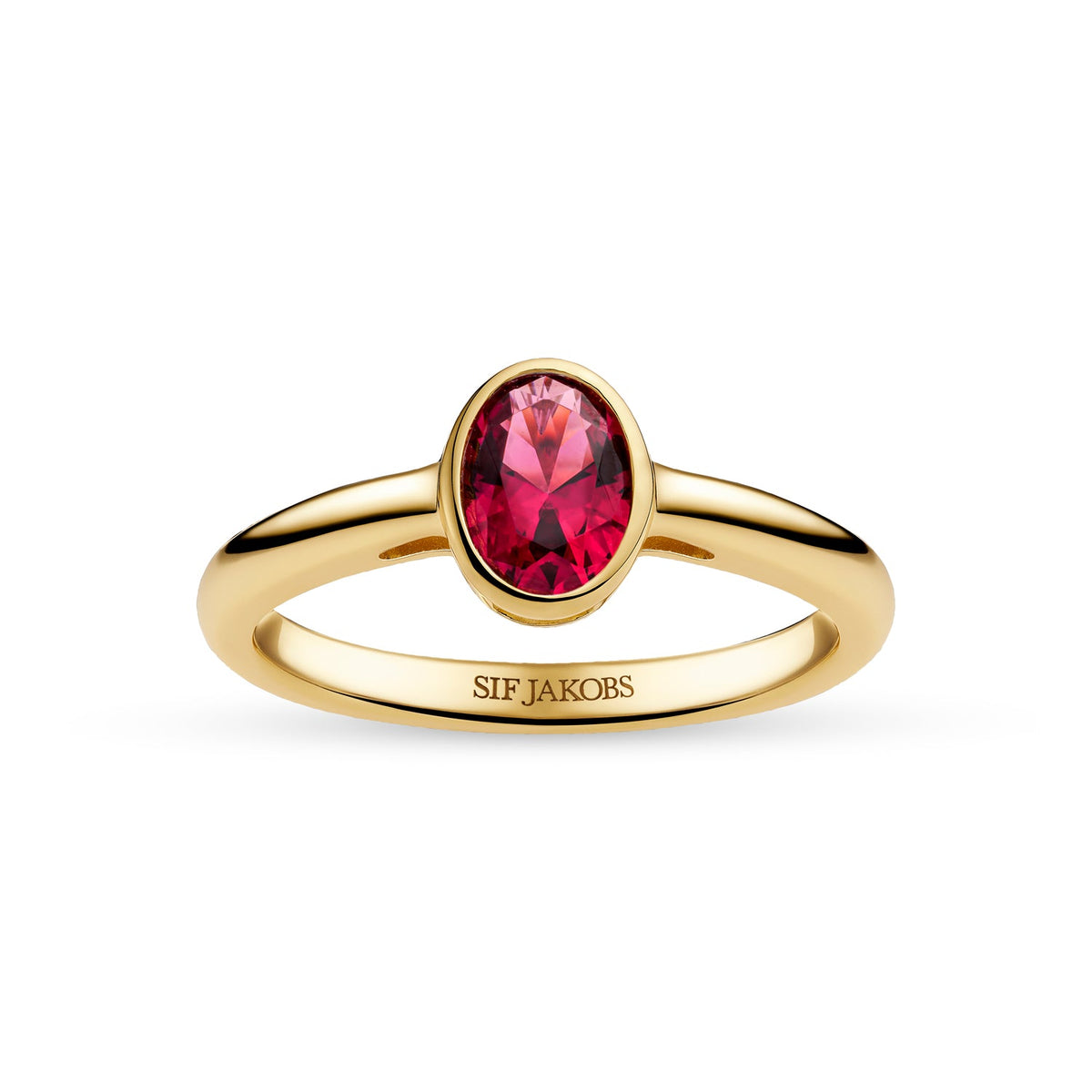 Sif Jakobs Bague Sardinien & Sasso SJ-R2795-PKCZ-YG