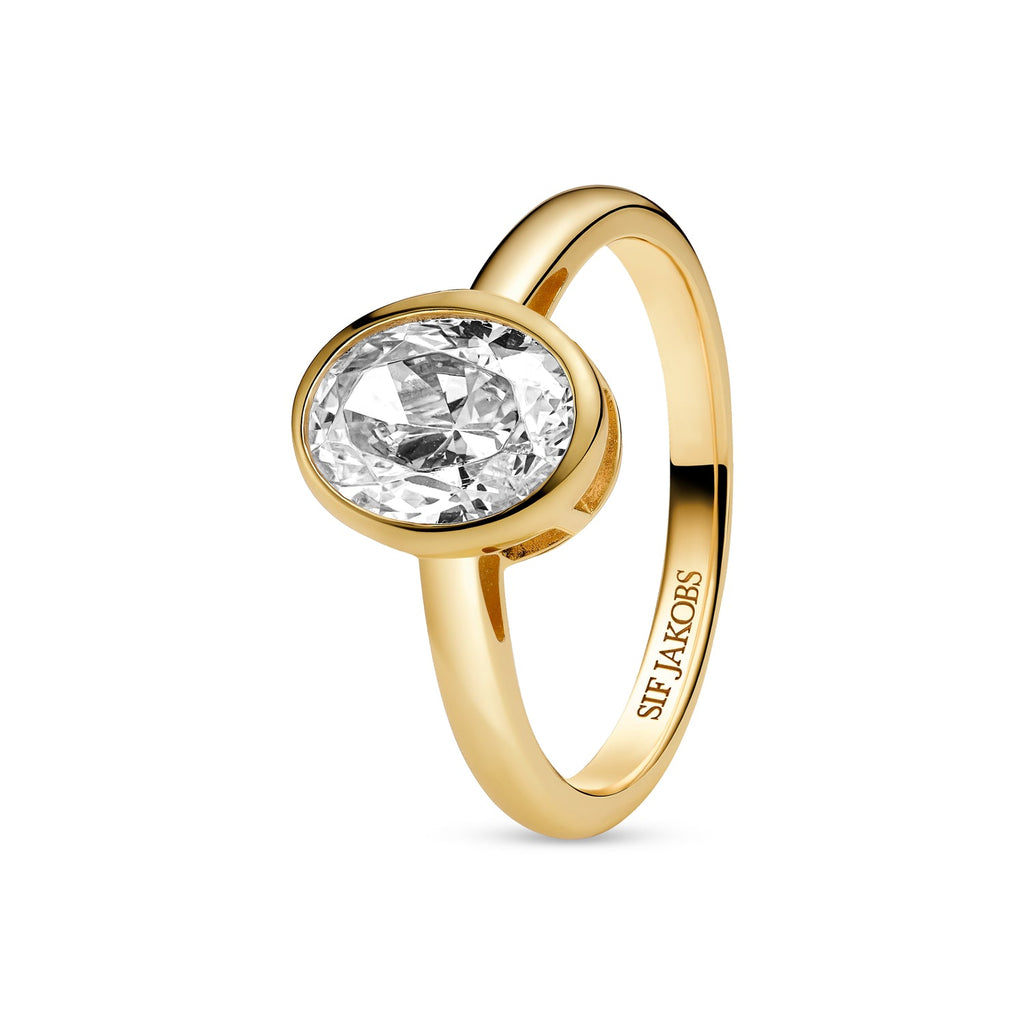 Sif Jakobs Bague Sardinien & Sasso SJ-R2796-CZ-YG