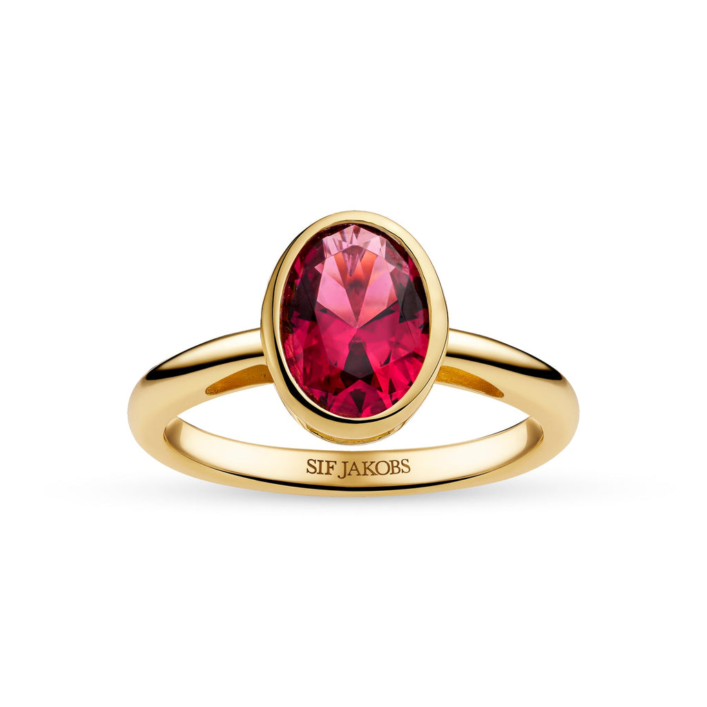 Sif Jakobs Bague Sardinien & Sasso SJ-R2796-PKCZ-YG