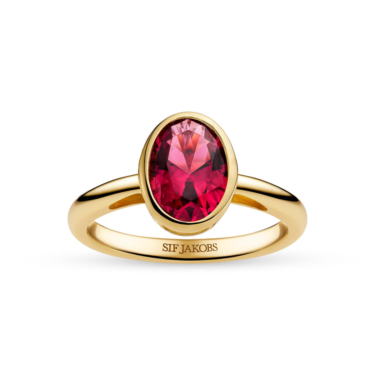 Sif Jakobs Bague Sardinien & Sasso SJ-R2796-PKCZ-YG