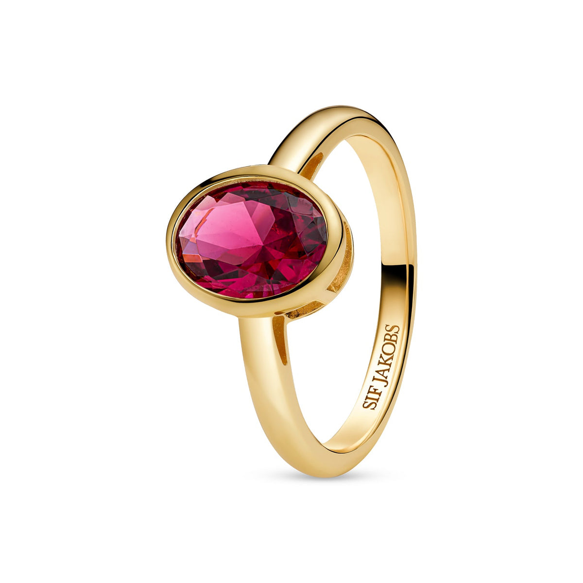 Sif Jakobs Bague Sardinien & Sasso SJ-R2796-PKCZ-YG