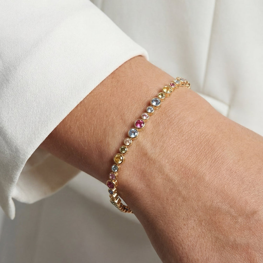 Sif Jakobs Bracelet Sardinien & Sasso SJ-B2775-CZ-YG