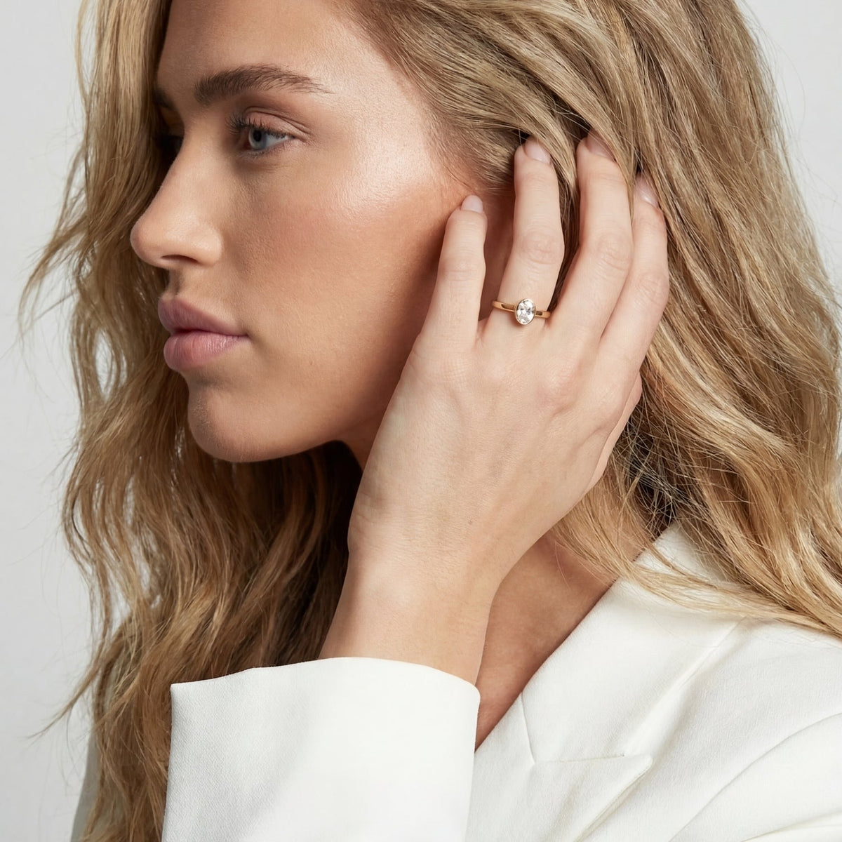 Sif Jakobs Bague Sardinien & Sasso SJ-R2795-CZ-YG