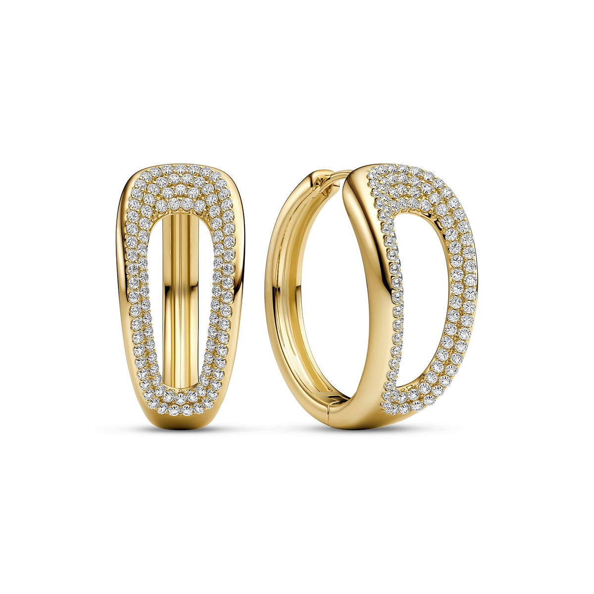 Sif Jakobs Boucles d'oreilles Borsa SJ-E2625-CZ-YG