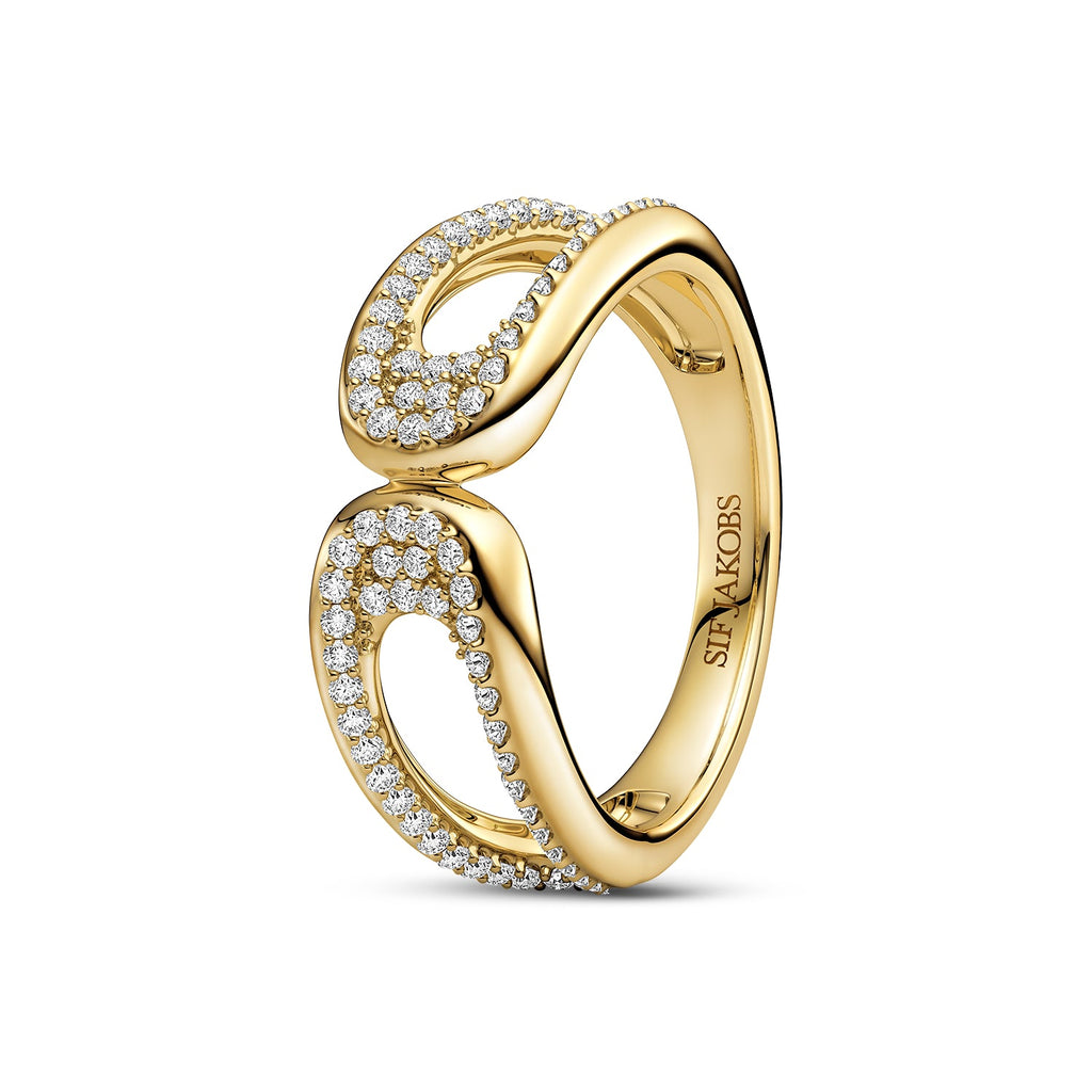 Sif Jakobs Bague Borsa SJ-R2624-CZ-YG