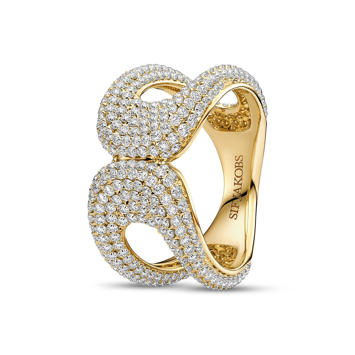 Sif Jakobs Bague Borsa SJ-R2625-CZ-YG