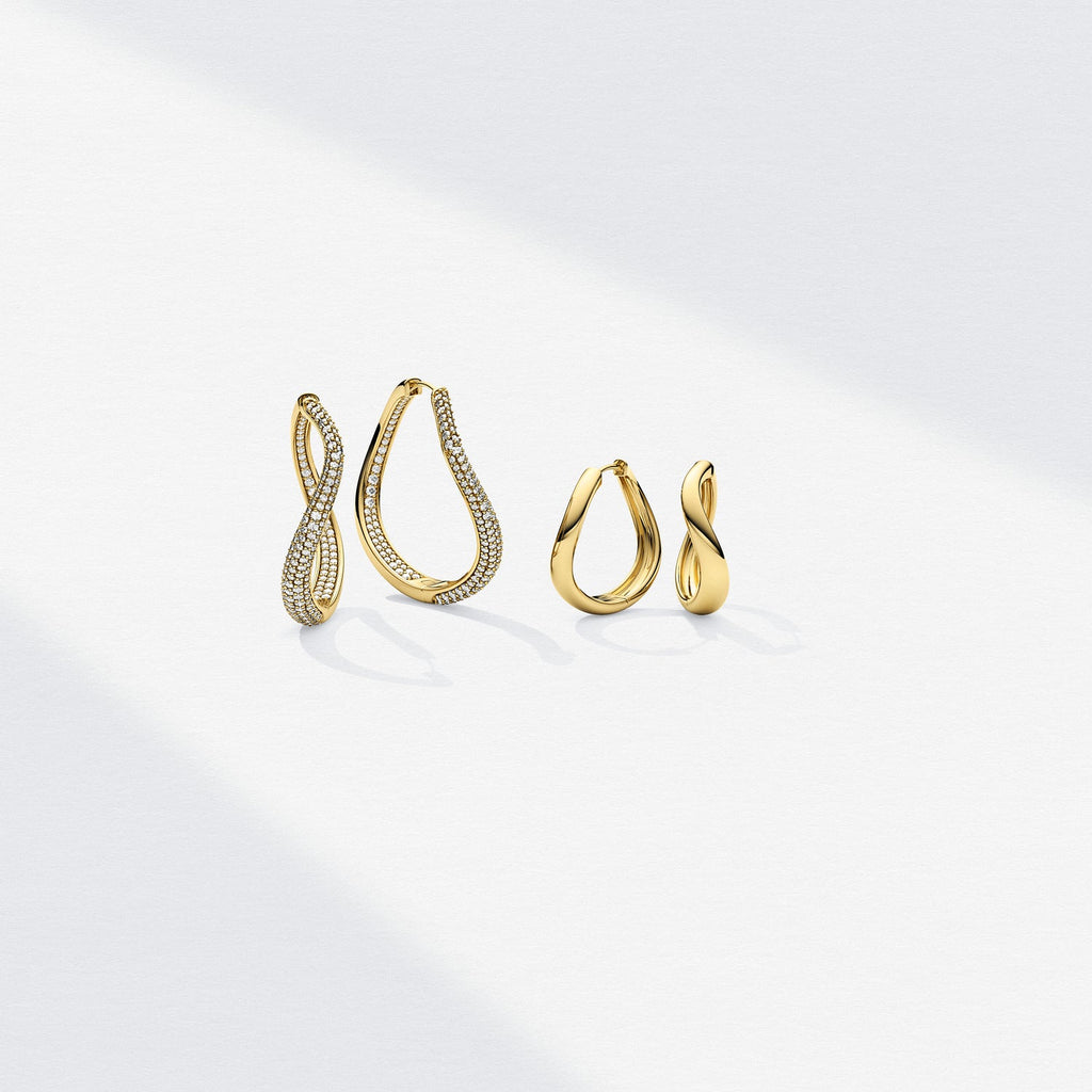Sif Jakobs Boucles d'oreilles Infinito SJ-E2870-YG