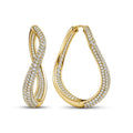Sif Jakobs Boucles d'oreilles Infinito SJ-E2871-CZ-YG