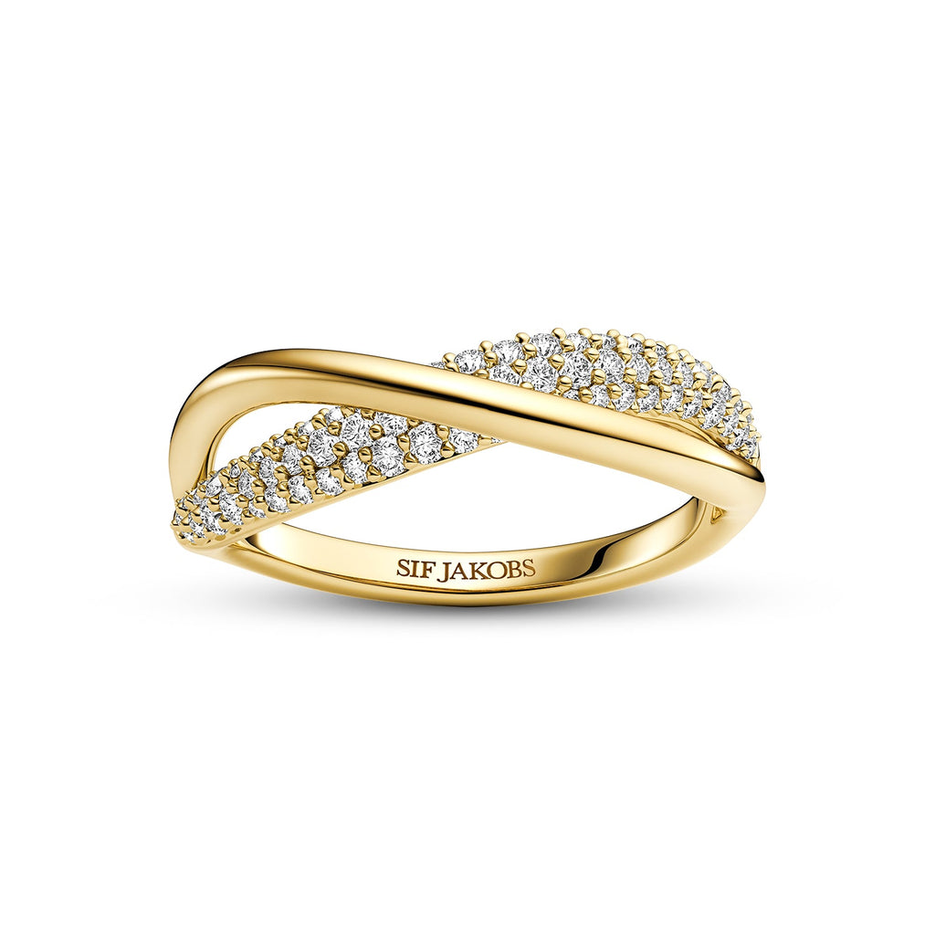 Sif Jakobs Bague Infinito SJ-R2871-CZ-YG