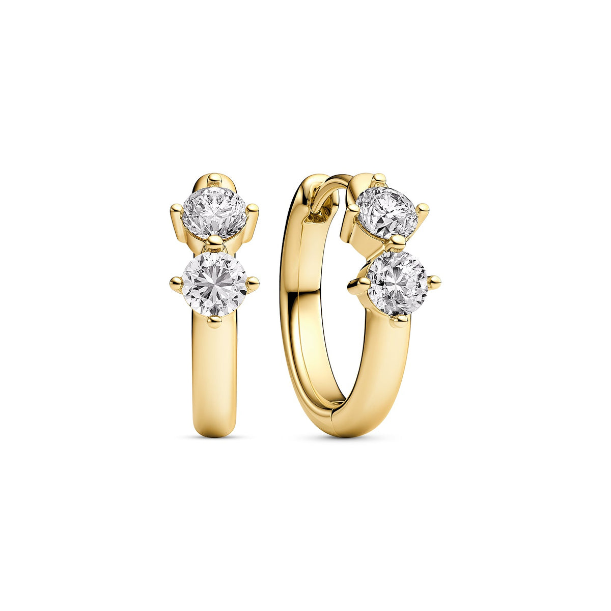 Sif Jakobs Boucles d'oreilles Princess SJ-E2850-CZ-YG